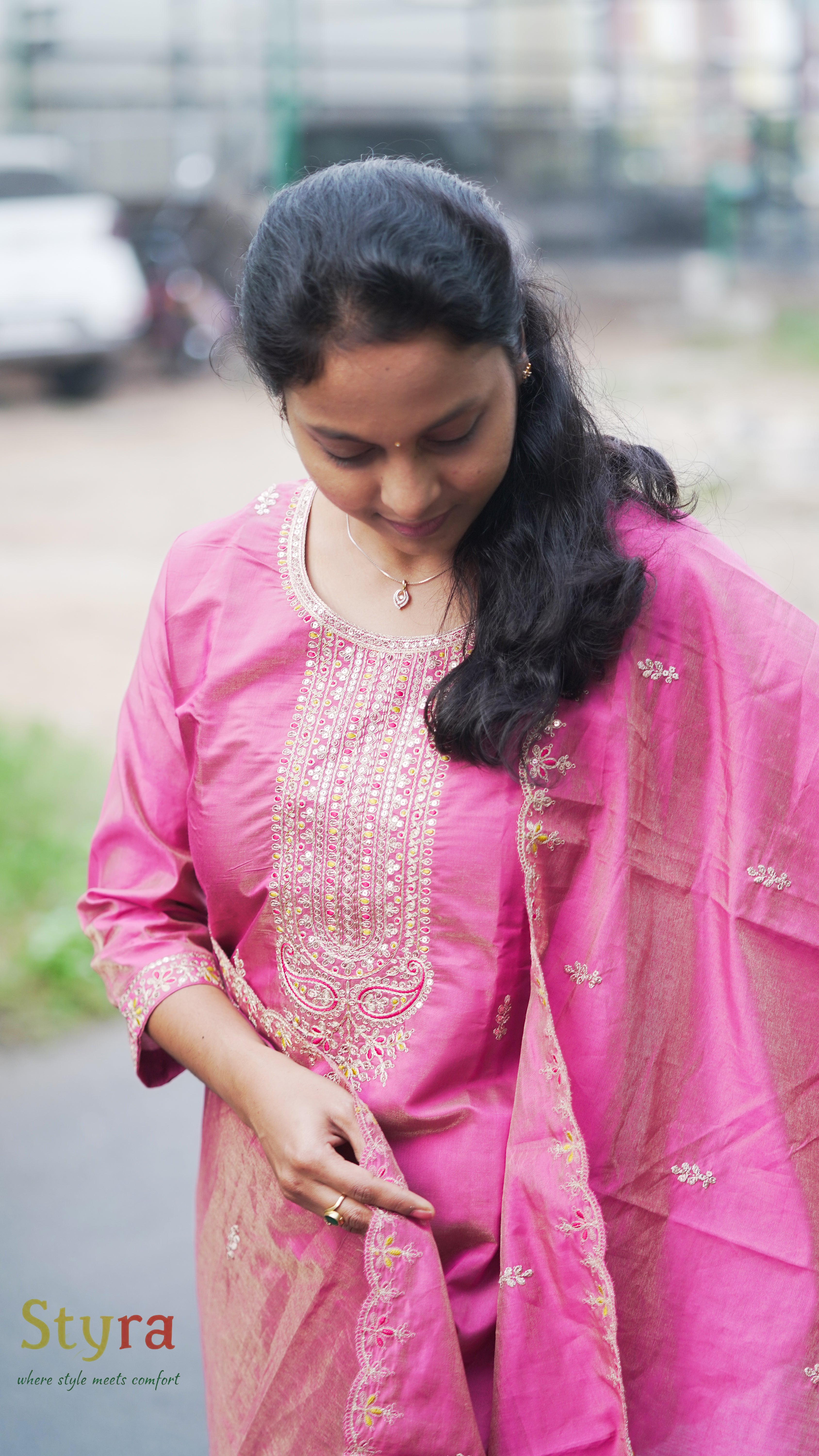 Blush Elegance in Every Step 🌸